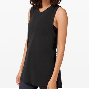 NWT lululemon Uncovered Tall Tank